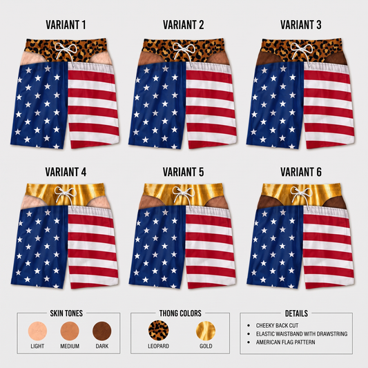 The Double Take Swim Trunks