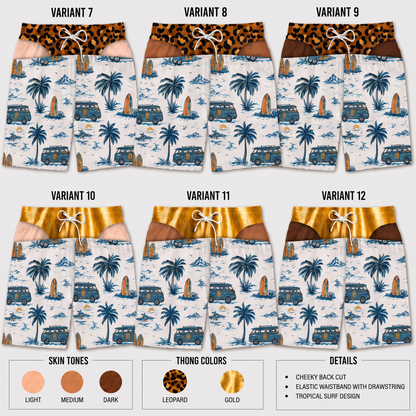 The Double Take Swim Trunks